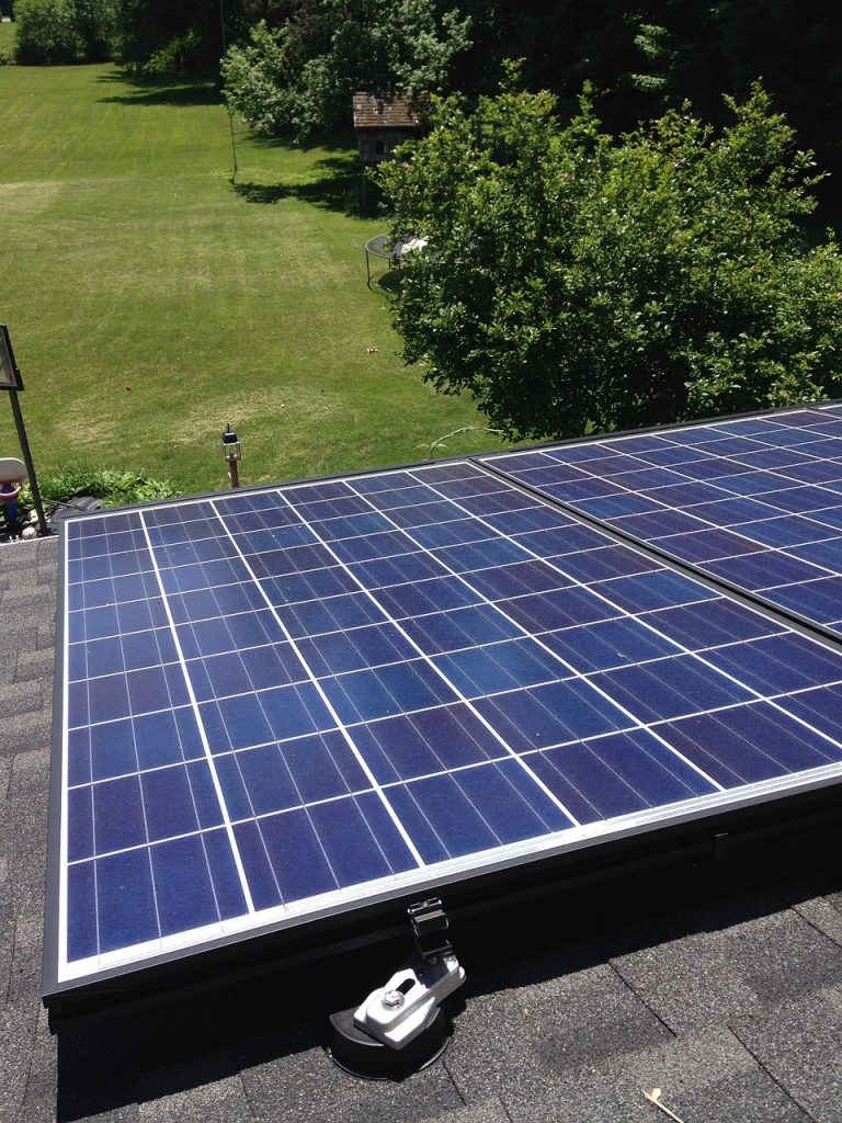 Solar energy for homes